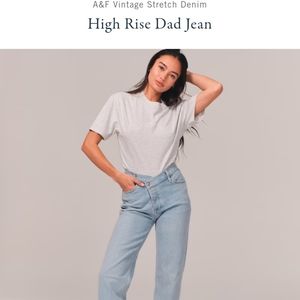 Lowest Offer *SALE* Abercrombie The dad high rise curve love